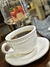 Vajilla Cerámica Blanca - Taza de té con plato en internet
