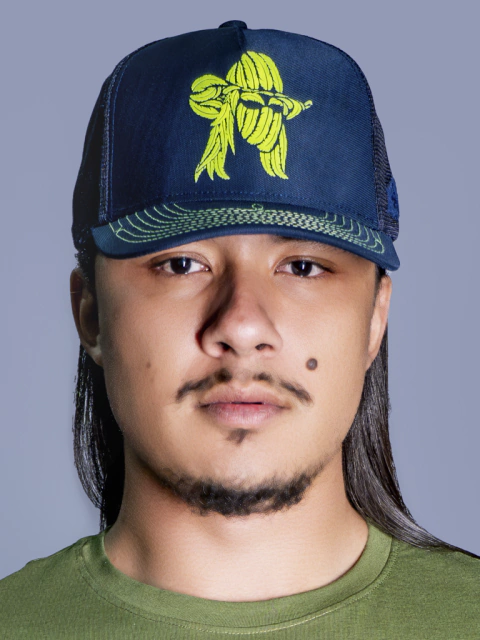 Boné Americano Aba Curva Bordado Alta Definicao - Pena