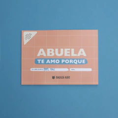 Diario ABUELA TE AMO PORQUE - comprar online