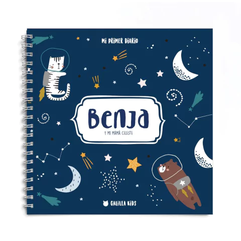ASTRONAUTAS - MI PRIMER DIARIO PERSONALIZADO - comprar online