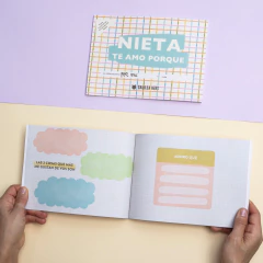 Diario NIETA TE AMO PORQUE - Galilea Kids