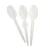 Cucharas Sundae BLANCA X 1000