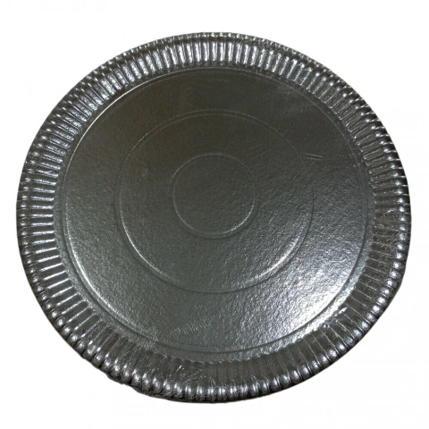 Bandeja Plateada 26 cm. Raf
