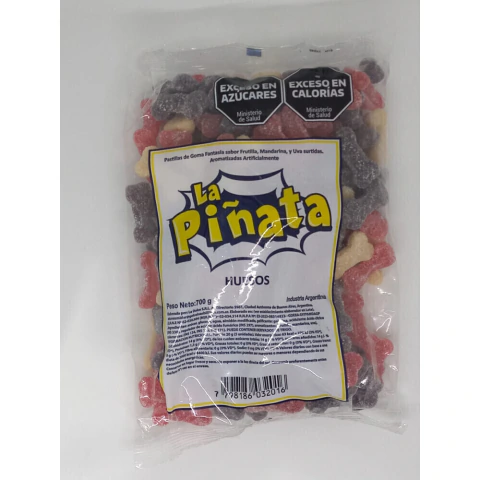 Gomitas la piñata huesos x 700 gr. 370784