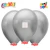 Globby 9" Perlado Plata - Bolsita X 25 U.