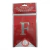Banderin Feliz Cumpleaños Rojo x 1 Letras Plata - comprar online
