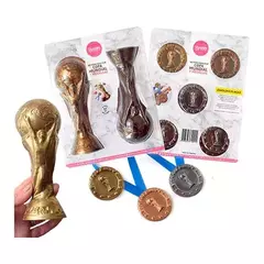 Set moldes doble copa del Mundo medalla Parpen en internet