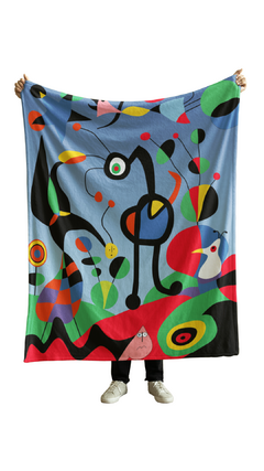 Manta Polar Premium Tributo a Joan Miró - comprar online