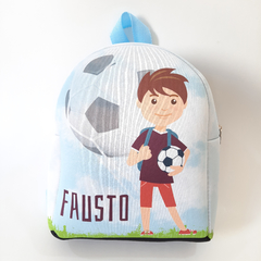 Kit mochilero "Futbol para todos" en internet