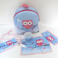 Mochila + kit Jardin completo "Buho" en internet