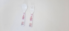 Juego de cubiertos (tenedor y cuchara) en internet