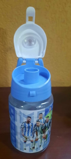 Botellita plastica Ovni con vinilo - comprar online