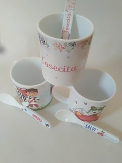 Mochila con taza y cuchara - tienda online
