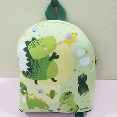 Mochila "Dinos Verde" sin personalizar