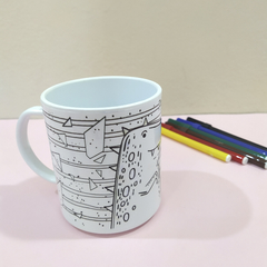 Taza para pintar