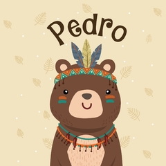 Diseño osito indio