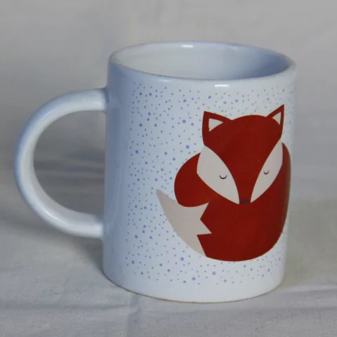 Taza ceramica Zorrito Durmiente