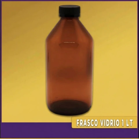 BOTELLON / FRASCO DE VIDRIO 1 LT