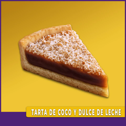 TARTA DE COCO Y DULCE DE LECHE - comprar online
