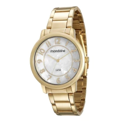 RG20 Kit Relógio Mondaine Dourado 53534LPMVDE1K1 - comprar online