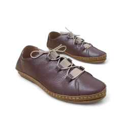 Tênis de Couro Café/Capuccino - 13815 - comprar online