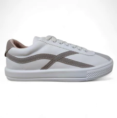 Tênis Casual Off Listras Avelã - 13727