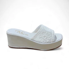 Anabela Off White - 13791 na internet
