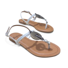 Rasteira Fio Dental Off White - 13867 - comprar online