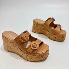 Plataforma Couro com Cortiça - 13545 - comprar online