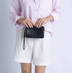 Carteira Petite Jolie Push Preta PJ20167 na internet