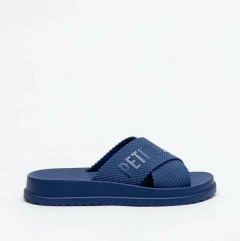Chinelo Petite Jolie Smash White/Dark Blue PJ6812II - 13843 - West Shoes