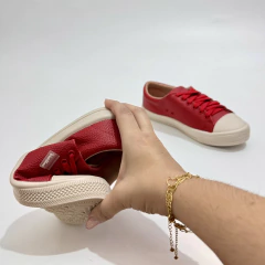 Tênis Casual Feminino Vermelho - 13494 - comprar online