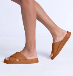 Chinelo Petite Jolie Smash Doce de Leite PJ6812II - 13842 na internet