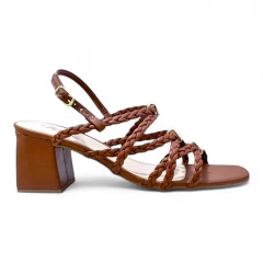 Sandália Trançada Caramelo - 13768 na internet
