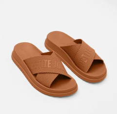 Chinelo Petite Jolie Smash Doce de Leite PJ6812II - 13842 - comprar online