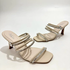 Sandália Off White Pedraria - 13636 - comprar online