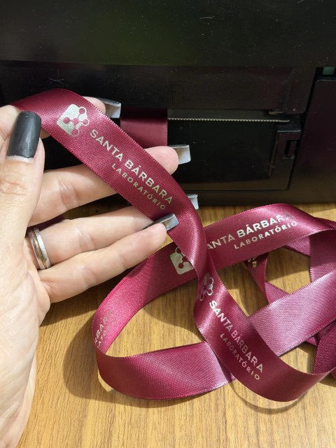 20 Metros fita de cetim Personalizada 22mm. - comprar online