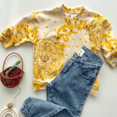 BUZO OVERSIZE BULGARO AMARILLO