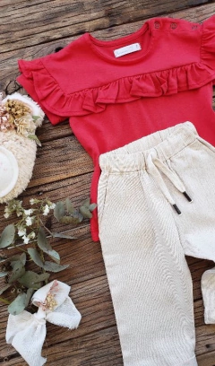 REMERA QUERUBIN ROJA - Pinina Kids Boutique