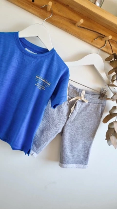 SHORT LEMI GRIS - tienda online