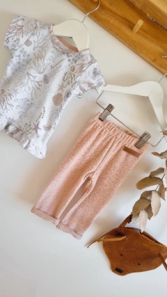 LEGGINS LAMAR ROSA - Pinina Kids Boutique