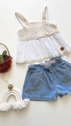 SHORT LINA DENIM - comprar online