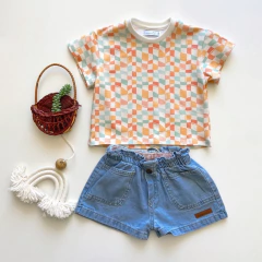 SHORT LINA DENIM - Pinina Kids Boutique