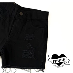 SHORT JEAN MEGAN NEGRO