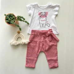 REMERA FLOR MICHI - Pinina Kids Boutique