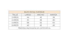 BUZO OVERSIZE ROSA en internet