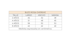 BUZO OVERSIZE ROSA en internet