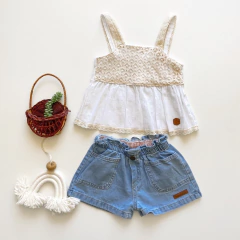 SHORT LINA DENIM