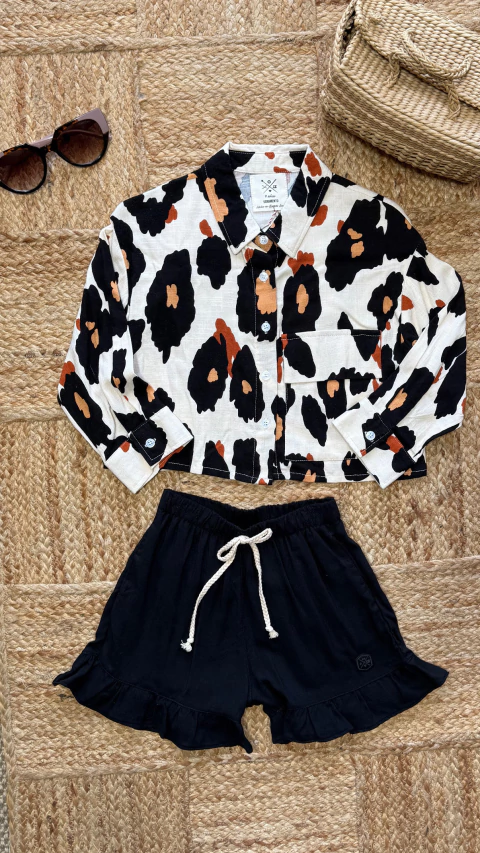 CAMISA PETITE ANIMAL PRINT - comprar online