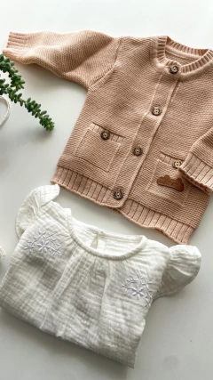 CARDIGAN ALEX ROSA - Pinina Kids Boutique
